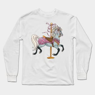 Carousel Horse Long Sleeve T-Shirt